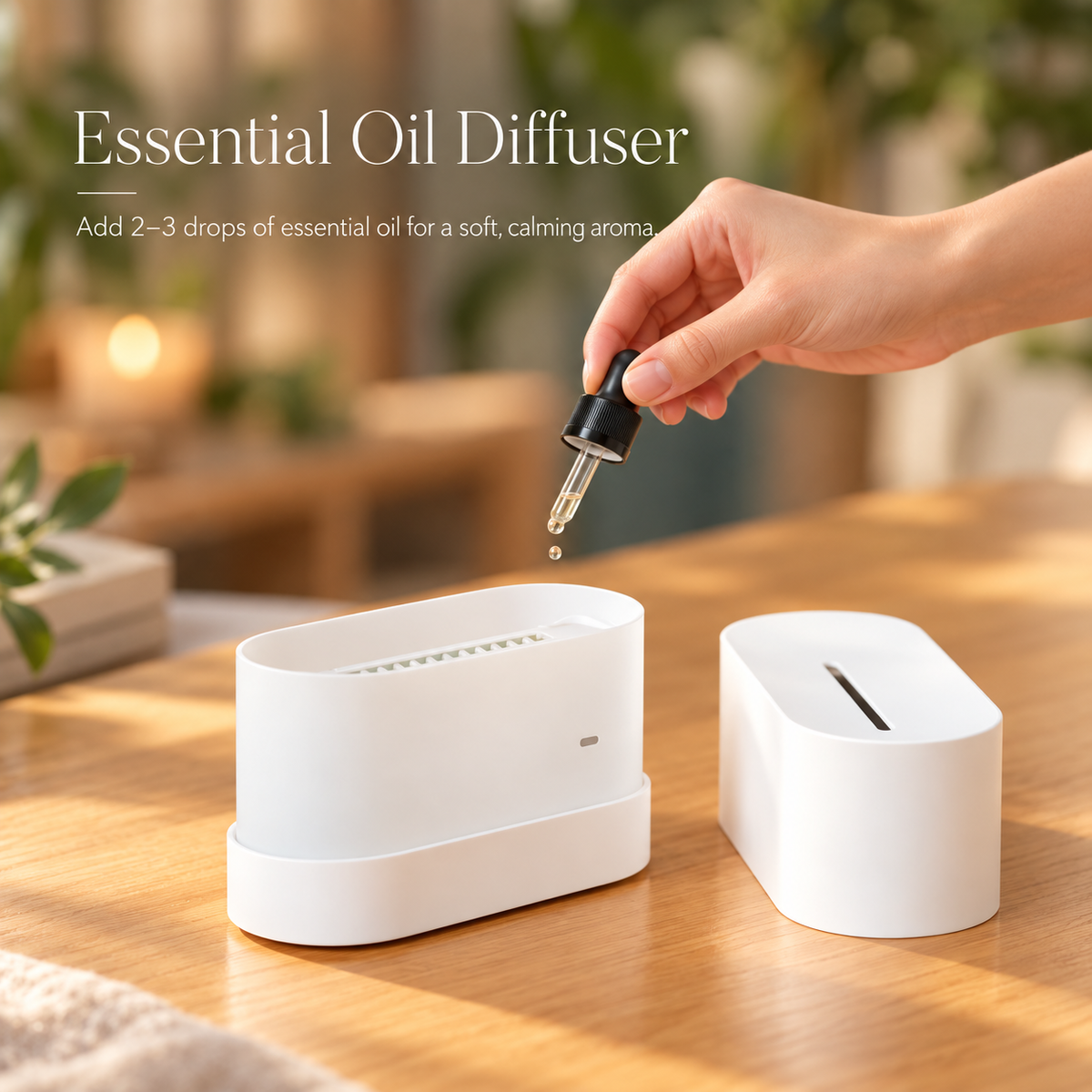 3D Flame Aroma Diffuser & Humidifier